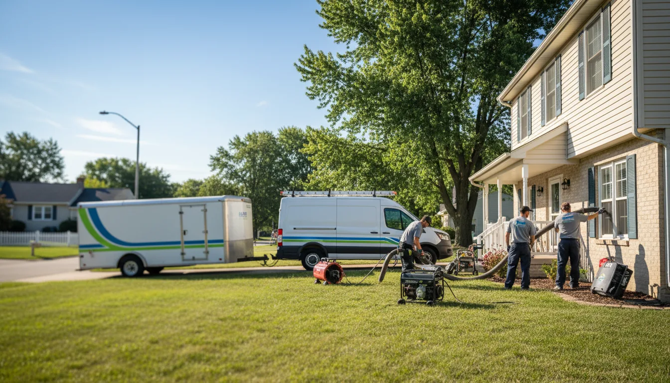 Flooded Basement Restoration And Cleanup With Repair in Rayland, OH near me